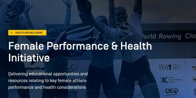 Female performance & health initiative